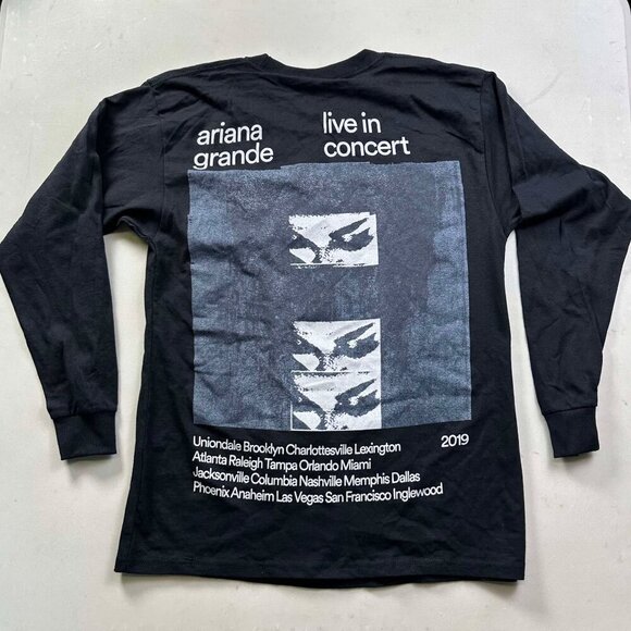 Ariana Grande 2019 Graphic Double Sided Concert Long Sleeve Shirt - Picture 2 of 3